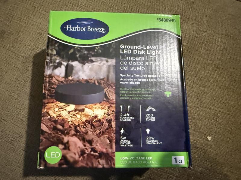 Harbor Breeze Textured Bronze Cast Aluminum Adjustable Lamp Head