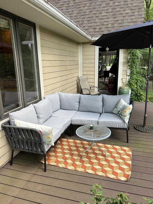 Mainstays outdoor online sectional