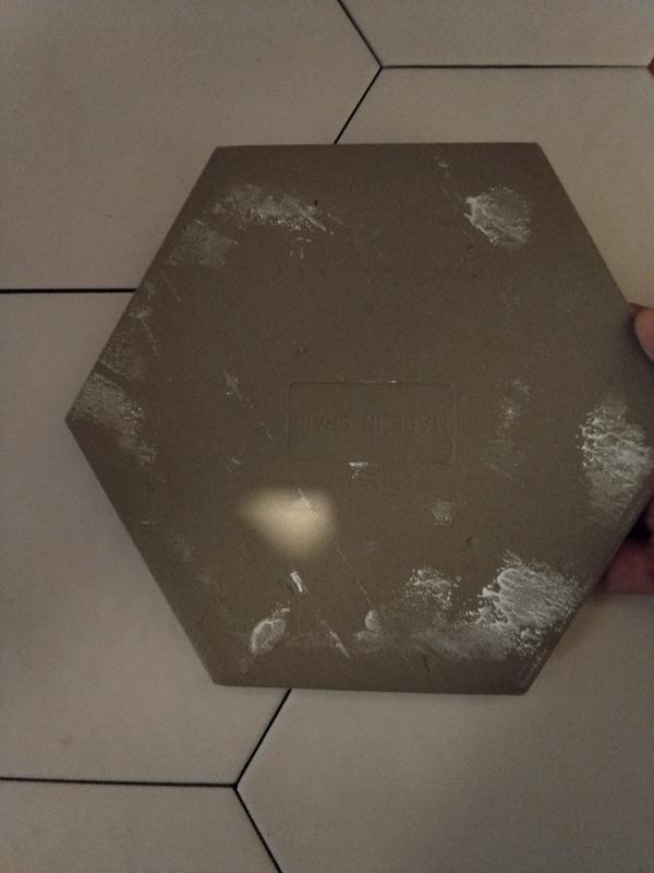 Affinity Tile Heritage Hex Indigo 7-in x 8-in Multi-finish