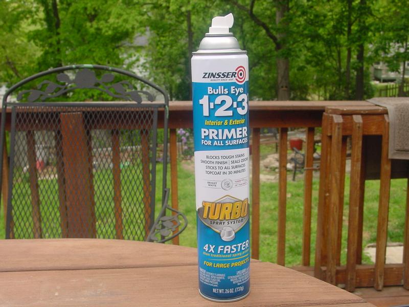 Zinsser 343748-6PK Bulls Eye 1-2-3 Turbo Primer Spray, 26 oz, Gray, 6 Pack  