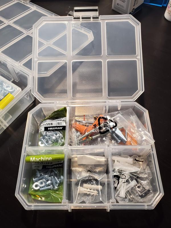 Project Source Plastic 14-Compartment Plastic Small Parts Organizer | PSDB106A