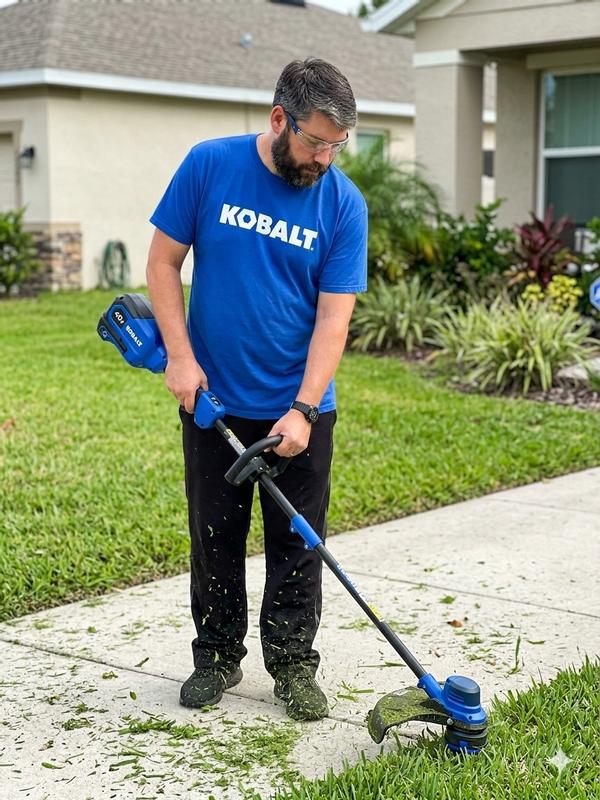 Shop Kobalt 40V String Trimmer & Leaf Blower Combo + 5-Pack Pre-Cut ...