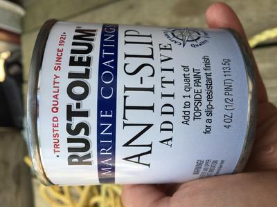 Rust-Oleum 6-Pack Marine Coatings Anti-Slip Additive Matte Off-white  Oil-based Marine Paint Additive (Half-pint) in the Marine Paint department  at