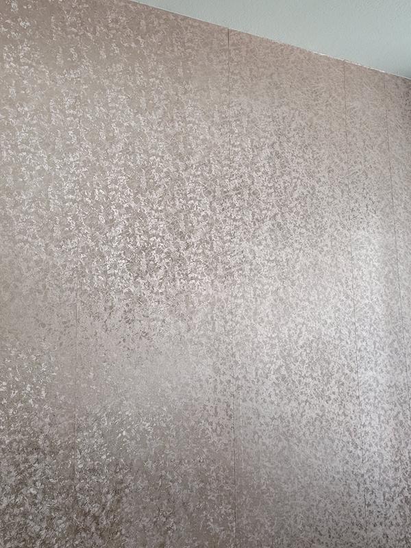 Arthouse Velvet crush 56-sq ft Silver Vinyl Textured Solid