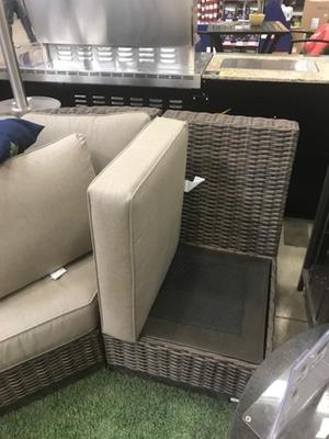 Canvas bala discount sectional patio set