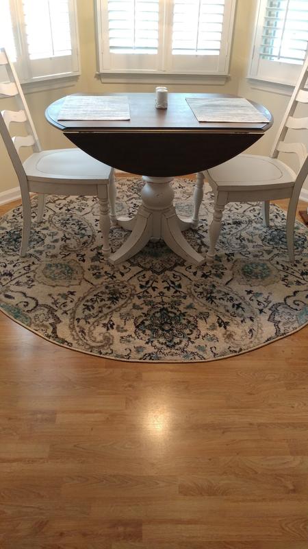 Safavieh Madison Abbey 5 X 8 (ft) Cream/Light Gray Indoor Floral ...