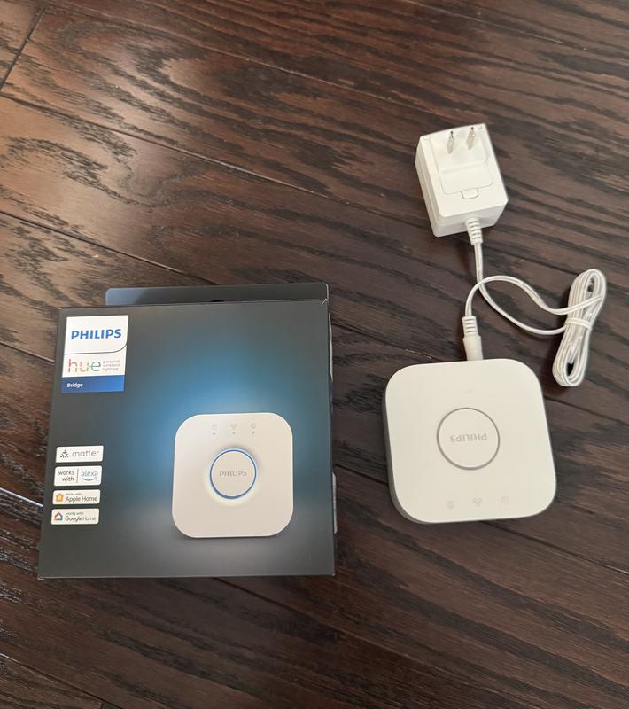 Shop Philips Hue Bridge + Hue 75-Watt EQ A19 Full Color Dimmable