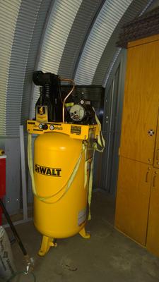 DEWALT 80 Gallons Two Stage 175 PSI Vertical Air Compressor in the