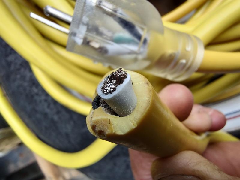 10 Gauge Generator Extension Cord DuroMax Heavy Duty Single Tap ...