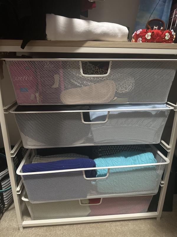 Drawer◇cotton knit◇02 John Thomas Bedroom 7 Drawer Dresser in Mist & Heather Gray BD85