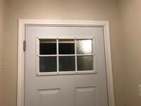 Gila Sidelight 12 In W X 6 1 2 Ft L Frosted Crackled Glass Privacy