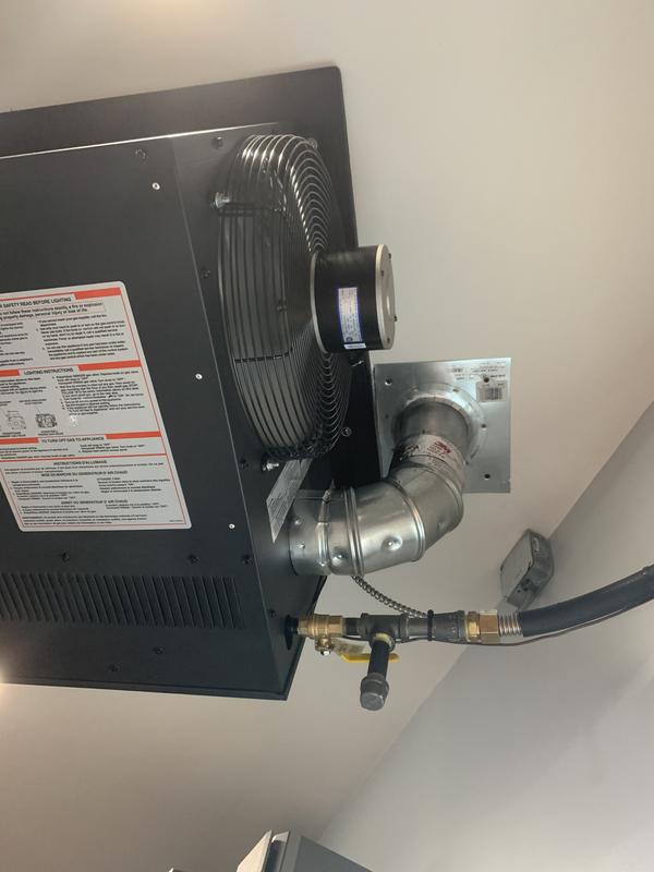 Mr. Heater 80000-BTU Forced-air Garage Heater (Propane or Natural Gas) in  the Gas Garage Heaters department at Lowes.com