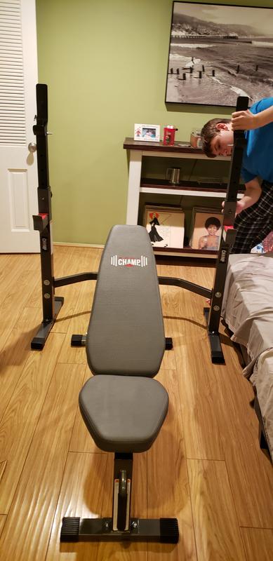 Body champ pro3900 discount olympic weight bench set