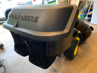 John deere z335m discount bagger