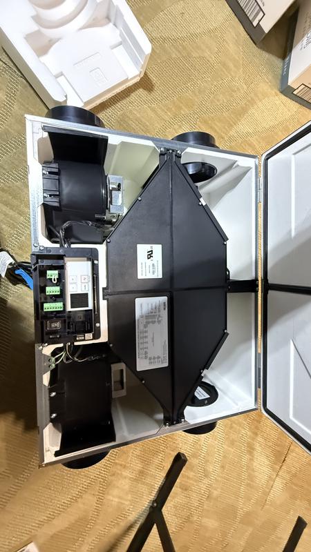 Vamame01‼️パナソニック室内機 Panasonic BalancedHome 1-Sone 120-CFM Silver Energy Recovery