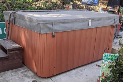 Highwood Spa Hot Tub Cabinet Replacement Kit Coastal Teak