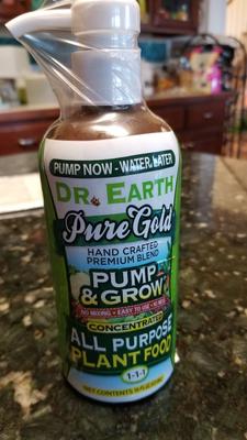 House Plant Pump & Grow Liquid Plant Food - Dr Earth