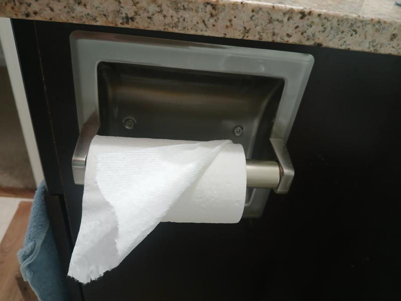 Project Source Seton White Wall Mount Replacement Roller Toilet Paper  Holder in the Toilet Paper Holders department at