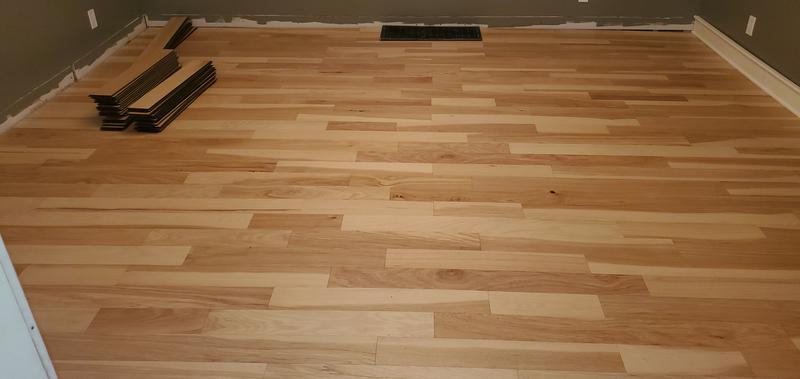 Bruce (Sample) Hydropel Natural Hickory Engineered Smooth/Traditional Waterproof Hardwood Flooring
