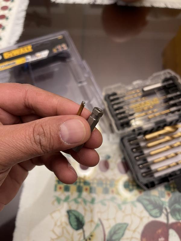 DEWALT 21-Piece Assorted Titanium Nitride Coated Hss Jobber Length