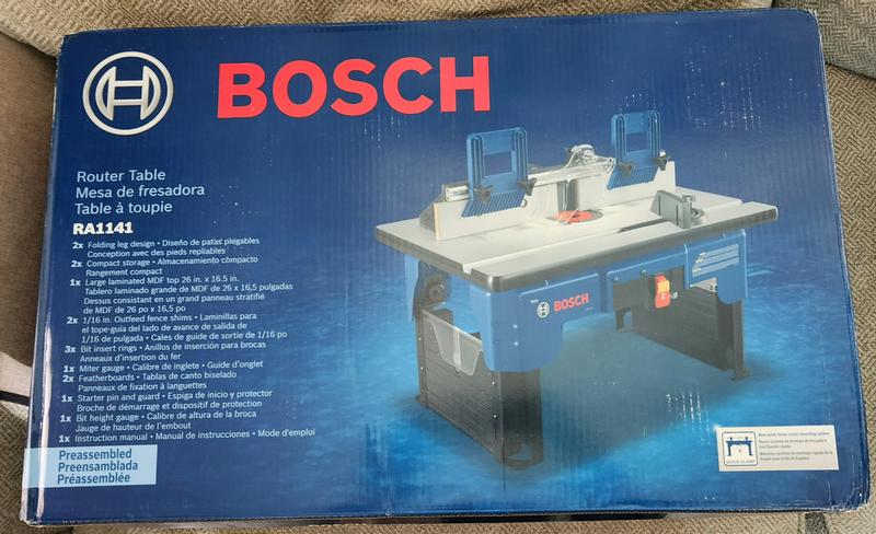 Bosch portable benchtop on sale router table ra1141