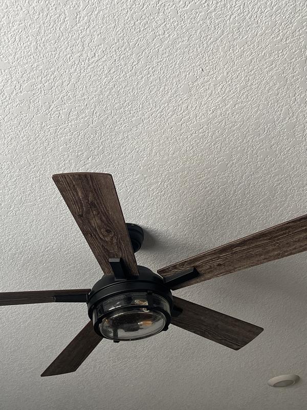 Harbor Breeze Summersville 52in Textured Black LED