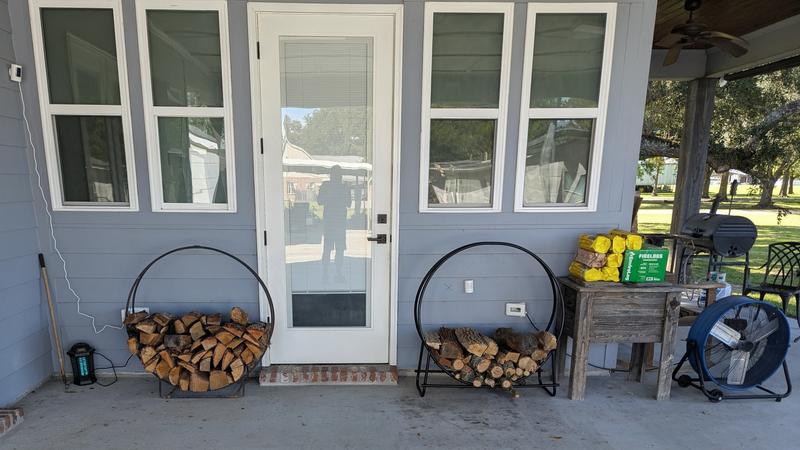 Master Forge 40-in x 13.8-in Metal Log Rack 15267L at Lowes.com