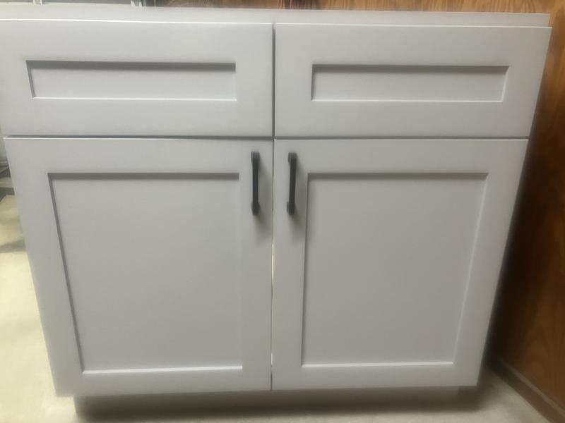 Valleywood Cabinetry 18-in W x 84-in H x 24-in D Rustic Hickory Pantry Ready To Assemble Plywood Cabinet (Flat Panel Shaker Door Style)