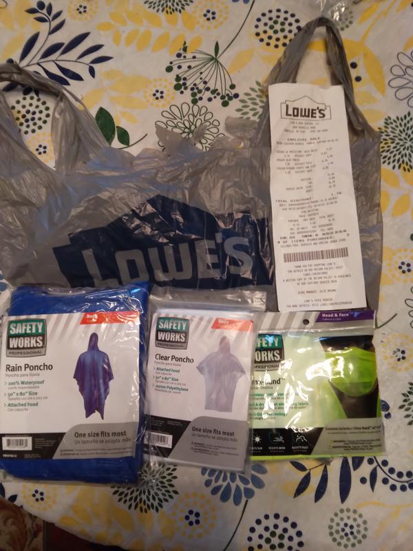 Lowes rain hot sale poncho