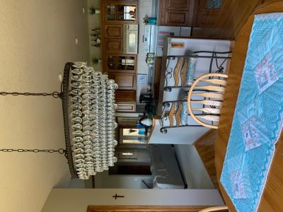 allen + roth Eberline 4-Light Oil-Rubbed Bronze Glam Chandelier at ...