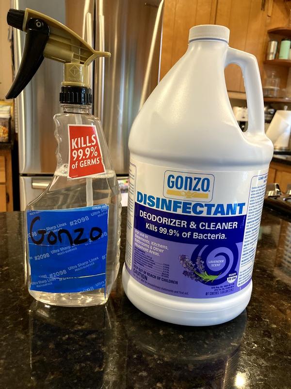 Disinfectant Deodorizer & Cleaner Spray - Lavender
