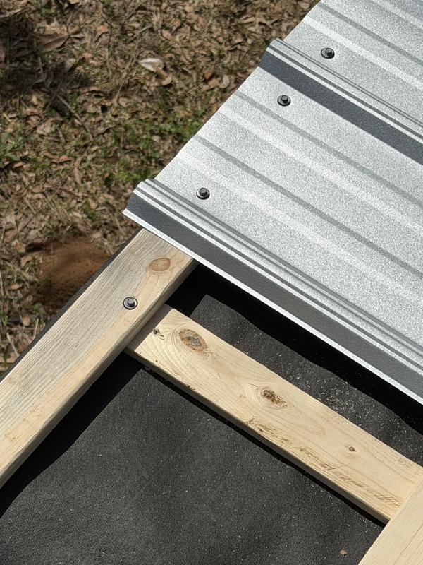 Union Corrugating Master Rib 4 -Pack 36-in Foam Solid Roof Panel ...