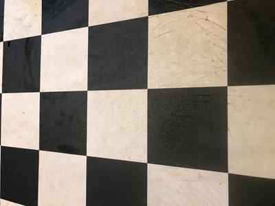 Black and White Vinyl Flooring  Checkered Lino From £9.99 m²