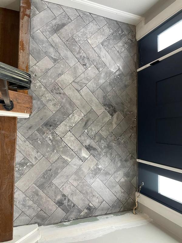 American Olean Genuine Stone Night Jewel 4-in x 12-in Polished Natural Stone Marble Floor and Wall Tile (0.33-sq. ft/ Piece)