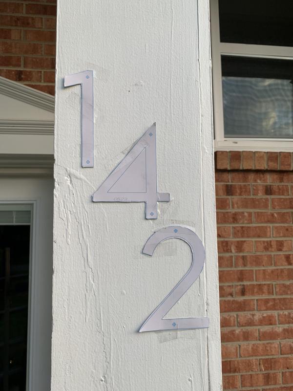 Origin 21 Urbana Park 5-in Gold Number 2 33722PYBLG at Lowes.com