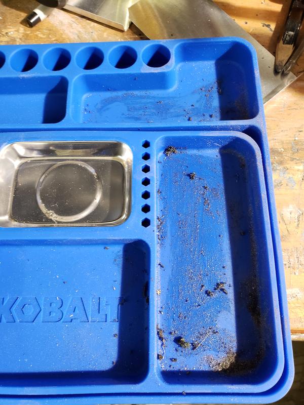 Kobalt Silicone Organizer Insert 2-pc Silicone Tool Tray Set with