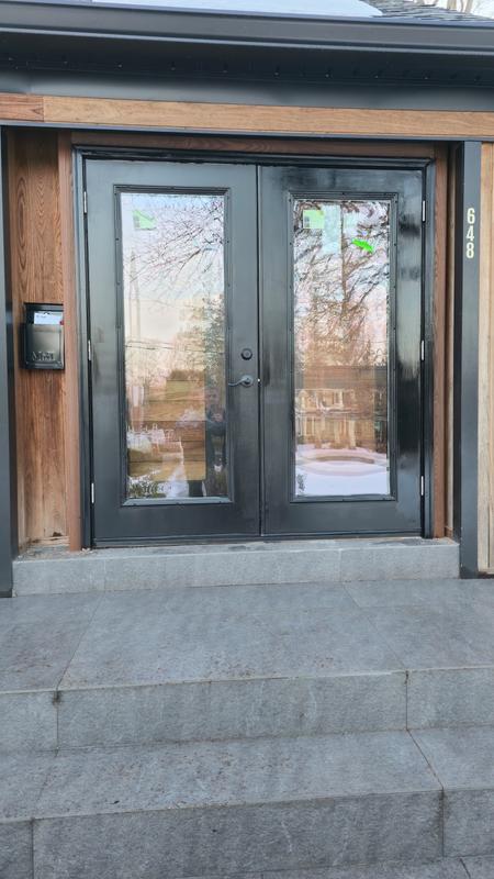 JELD-WEN 72-in x 80-in x 4-9/16-in Jamb Primed Steel Left-hand