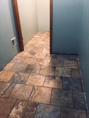 Mohawk® Krystal Slate Storm/Easdale Neutral 18 x 18 Porcelain Floor and Wall Tile Mohawk® Krystal Slate Storm/Easdale Neutral 18 x 18 Porcelain Floor and Wall Tile