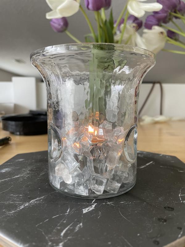 Empava 10-lb 1-in Crystal Ice Water Drop Shaped Beads Reflective Fire ...