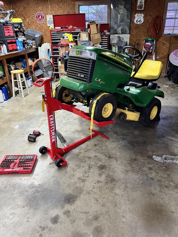 Craftsman lawn mower discount lift