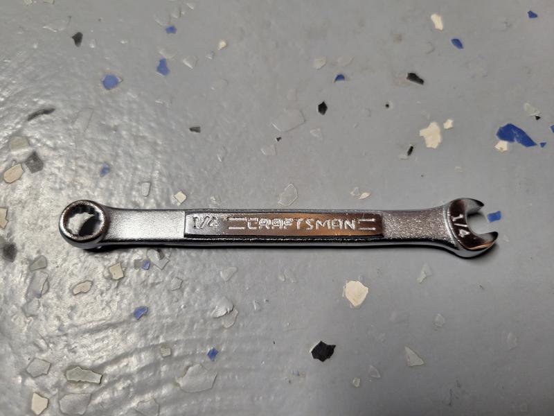 Craftsman 1 store inch wrench