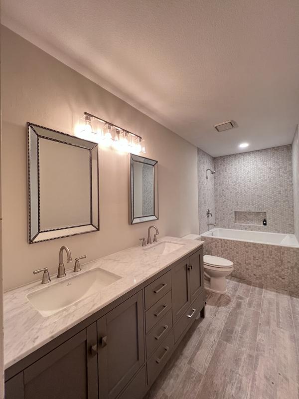 Eviva Aberdeen 78-in Gray Undermount Double Sink Bathroom