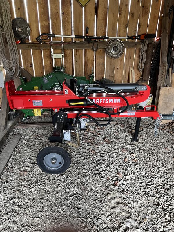 Craftsman deals log splitter