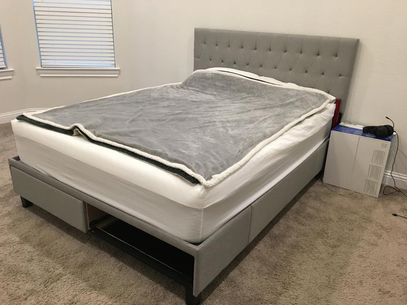 Brookside anna platform bed store with storage