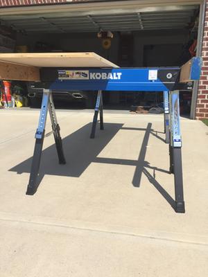 Lowes deals kobalt sawhorse