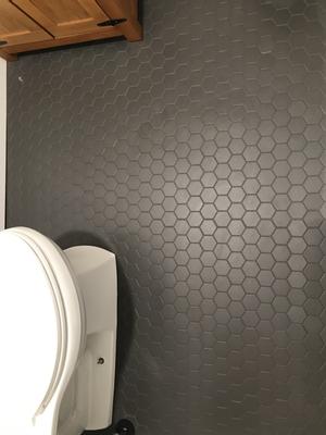 Carbon Matte 12-in x 12-in Matte Porcelain Hexagon Floor and Wall Tile (0.9-sq. ft/ Piece)