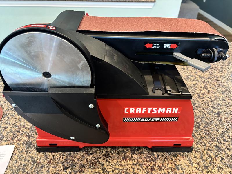 CRAFTSMAN 4 in x 36 in Belt 5 Amp Benchtop Sander CMXXSAX69434605 at Lowes
