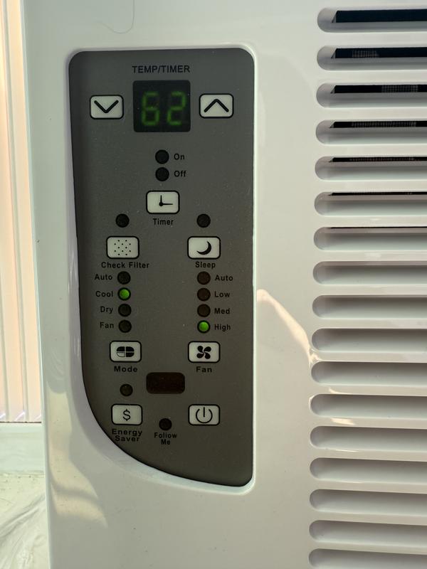 DURASTAR Medium Room Window Air Conditioner , Remote Included ( 115 ...