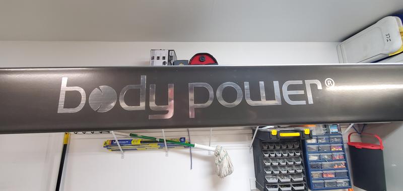 Body Flex Sports Body Power Freestanding Pull-up Handles in Gray