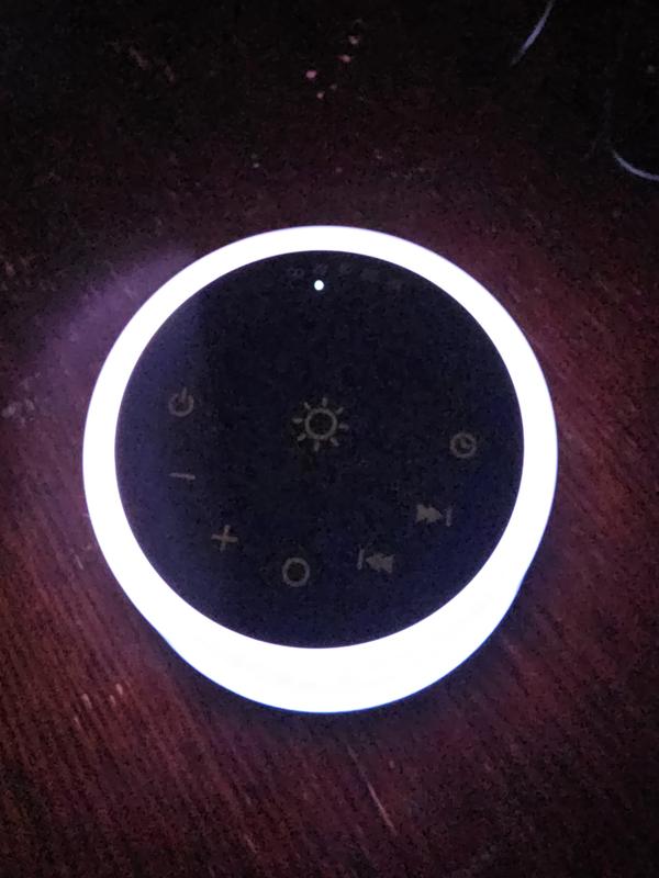Style Selections Rechargeable RGB Sound Machine in the Light & Sound ...